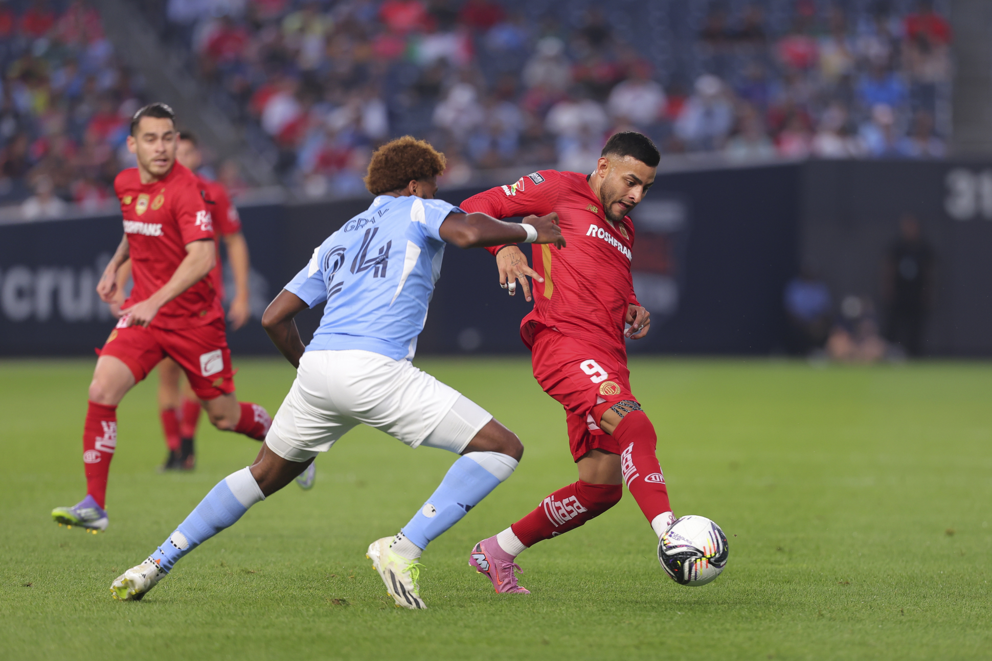 Toluca cerca de los cuartos de final tras vencer a NYC FC 